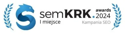 semKRK Awards 2024 - 1 miejsce, najlepsza kampania SEO